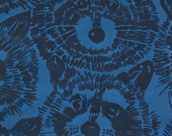 Alexander Henry - Rocky Raccoon - #8437C - Blue