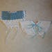 Crochet Baby Bib, Merino Baby Crochet Bib,set 2 bib