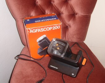 Vintage AGFASCOP 200 slide projector