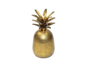 Pineapple Bar Brass Pineapple Bar Pineapple Container Gold Pineapple Bar Pineapple Barware