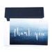 Blue Ombre Thank You Card