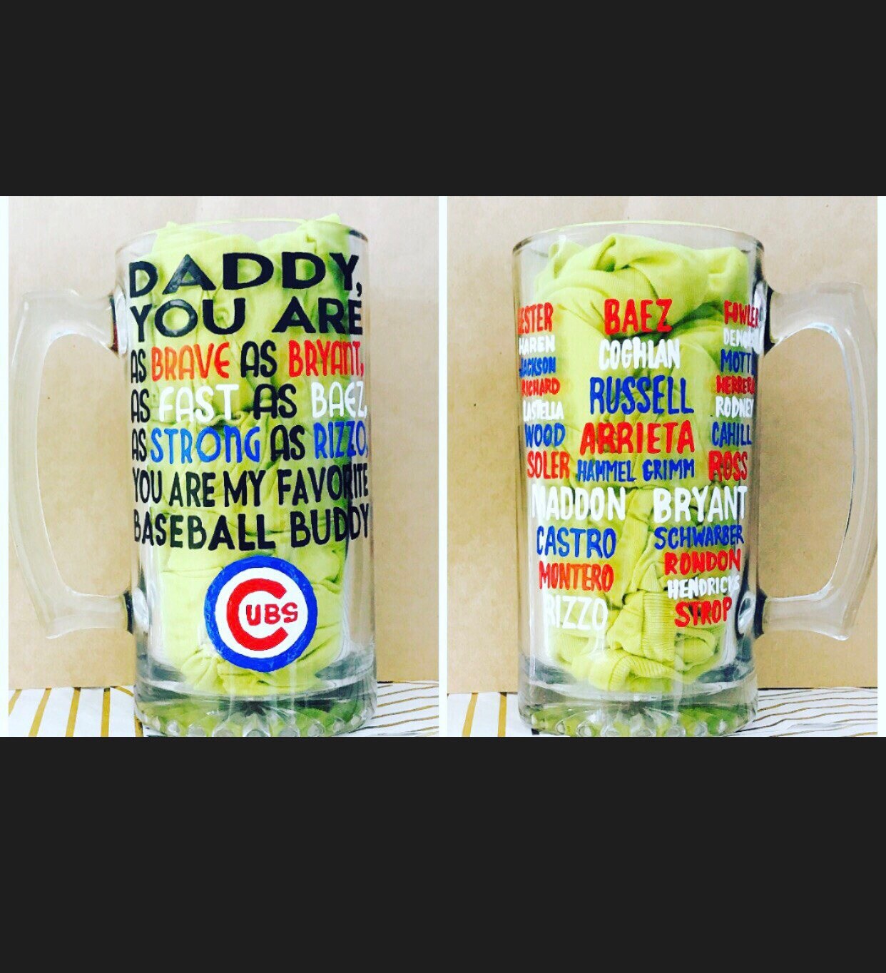 Chicago Cubs Daddy Mug Father's Day Gift Father's