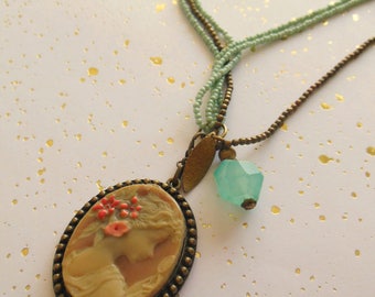 Necklace vintage Romantic fantasy women necklace