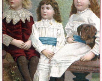 Victorian children's chromo