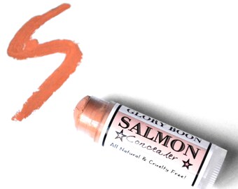 Salmon concealer crayon, correcting concealer, all natural organic mineral makeup, glory boon