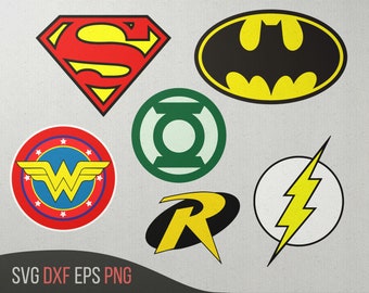 Flash superhero svg | Etsy