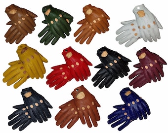 Men Genuine leather driving gloves dress Retro driving gloves fashion dressing gloves winter summer gloves all season gloves
