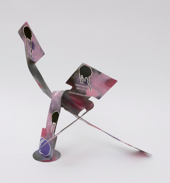 BustAMove Metal Sculpture