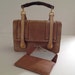leather luggage duffle