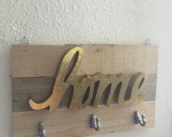 Welcome Home key hook