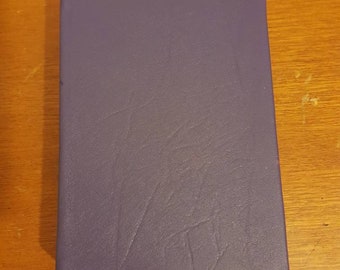 A6 hand bound leather journal