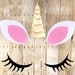 unicorn eyelash template 3 unicorn lashes unicorn svg