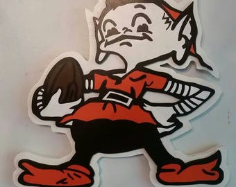 Cleveland Browns Elf Handmade sign