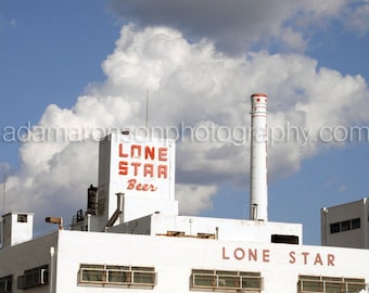Photograph of Lone Star Beer Brewery in San Antonio, Texas