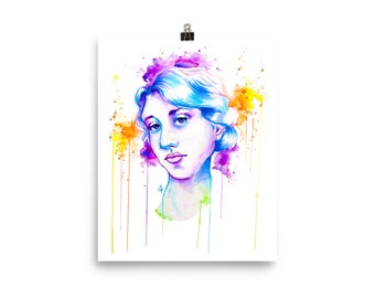 LGBT+Heroes Series: Virginia Woolf Poster
