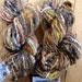 Song of the Lonely Mountain - bulky corespun artyarn - 72/96 yds - natural and handdyed homegrown lambswool, suri alpaca, mohair and angora
