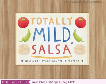 Dragons Love Tacos - Dragon Love Tacos Salsa Label - Salsa Label - Label - 1st Birthday - 2rd Birthday - 3rd Birthday - 4th Birthday