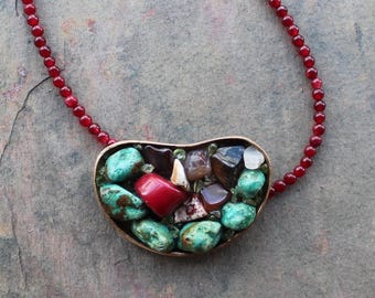SUMMER SALE !!! Mosaic Necklace