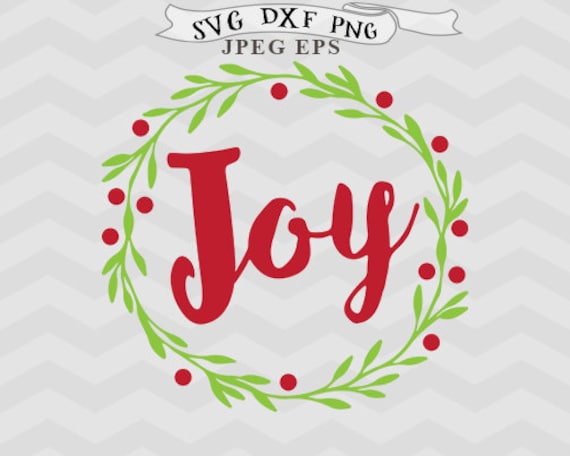 Download Joy svg Joyful svg Wreath svg files for Cricut designs for