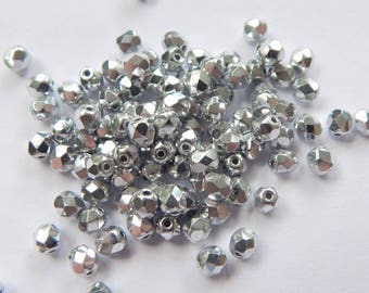 Firepolish 4mm Czech Glass Full Labrador (100 beads)