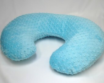 Aqua Boppy Pillow Cover Nursing Pillow