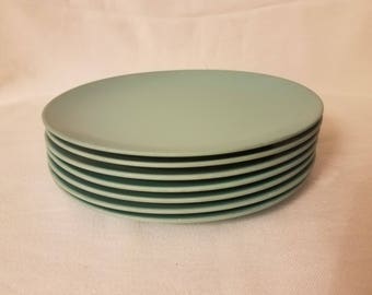 Vintage Turquoise Texasware Plates