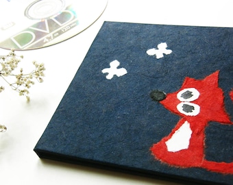 CD-Case "Fox" Night Blue with Bag