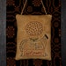 Primitive Stitchery ~ Sunflower in Watering Can