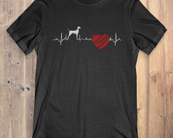 Vizsla Dog T-Shirt Gift: Vizsla Heartbeat