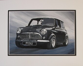 Mini - acrylic painting on canvas board