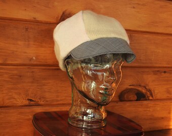 Sweater Newsboy Cap
