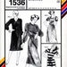 Uncut Stretch and Sew Pattern 1536 Raglan Chemise Tee Shirt Dress Tunic Top Retro 28-44 1979 Stretch n Sew Ann Person