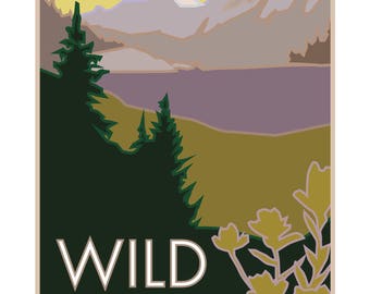 Wild Basin Rocky Mountain National Park Poster