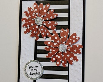 Handmade Sympathy / Thinking of You Card