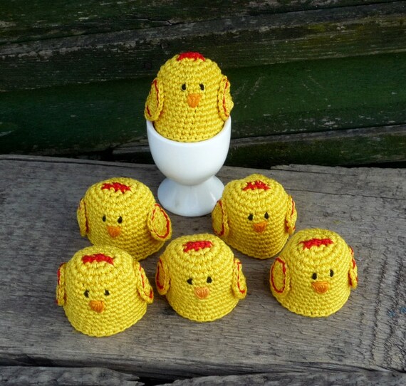Crochet Egg Cozy - Chicken Egg Warmers