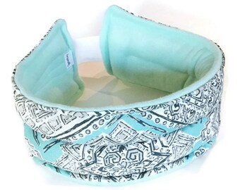 Headband Hot Cold Therapy Wrap, Head Band for TMJ Jaw Area, Heat Pack, Headache Migraine Pack, Gift for Mom Mothers Day Rice Bag ecofriendly