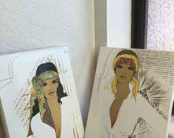 1975 William Tara Lithography signed Wall Decor