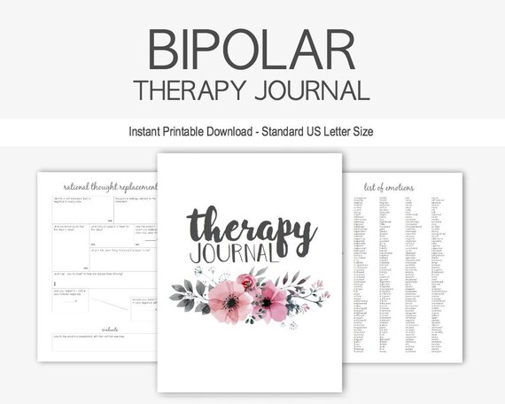 bipolar disorder therapy journal mental health depression