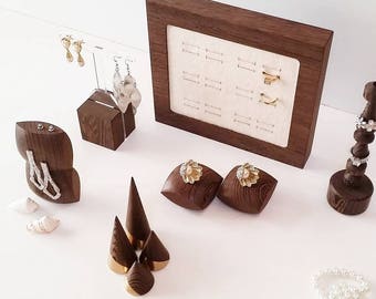 Jewelry display set for craftshow and shopwindow