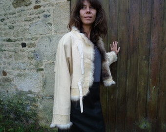 recycled fur Bolero