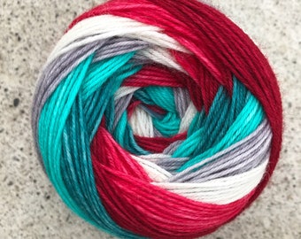 Self Striping Sock Yarn - Polaris