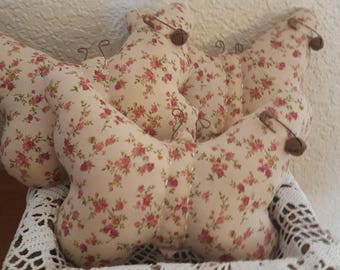 3 piece set of Fabric Butterflies