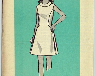 1960s Vintage Sewing Pattern Ladies' Wrap Dress Mail Order 9451 40" Bust - Free Pattern Grading E-book Included