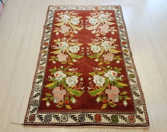 Vintage recycled turkish rug