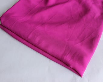 Fuschia purple chiffon/georgette
