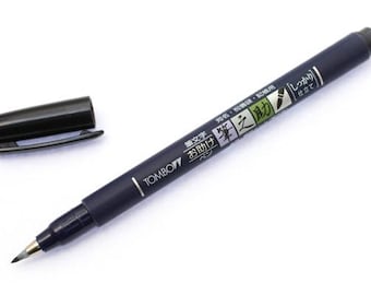 Tombow Fudenosuke Brush Pen - Hard & Soft Tip