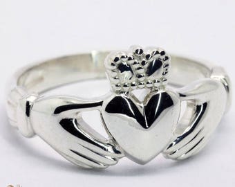 Sterling Silver Claddagh Ring