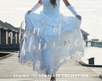 Silver Lining Social Media Pinterest Templates