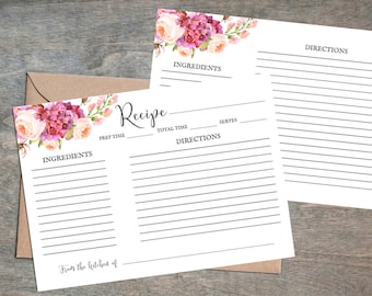 On SALE TODAY, Recipe Cards, Gift For Her, Gift For Mom, Bridal Shower Gift, Gift For Bride, Wedding Gift, Instant Download, # IDWS503_01S