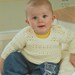 Baby Crochet Pattern C3250 Crochet Pattern Babies/Toddlers Long Sleeve Round Neck Jumper DK (Light Worsted) King Cole